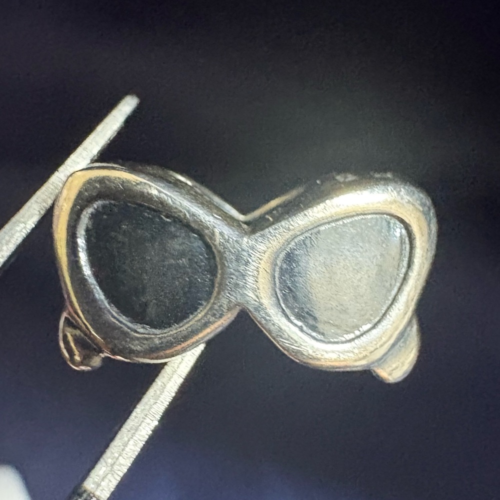 Charm Sunglasses 925 Sterling Silvery Charm Jewelry Haili